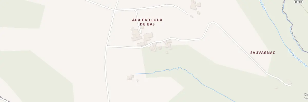 Plan du 77 Aux Cailloux du Bas à Romagne