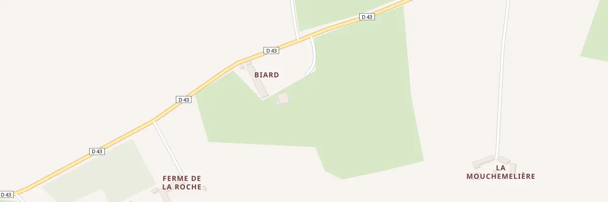 Plan du 5149 Biard à Chevillé