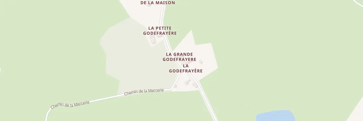 Plan du 1 La Grande Godefrayere à Neuvillette-en-Charnie