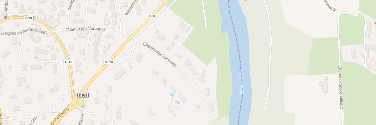 Plan du 27 Che des Varannes à Saint-Jean-de-Thouars