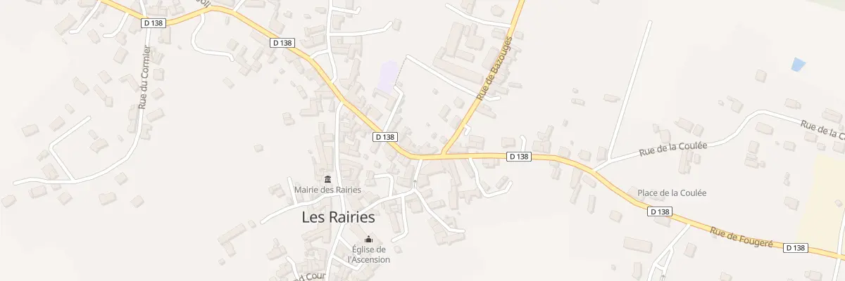 Plan du 17 Rue de Bel-Air aux Rairies