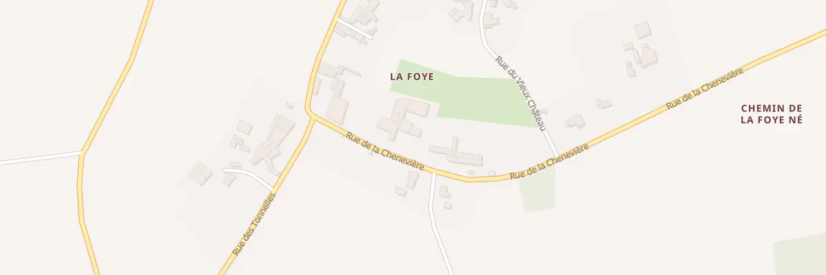 Plan du 5005 La Foye à Vinax