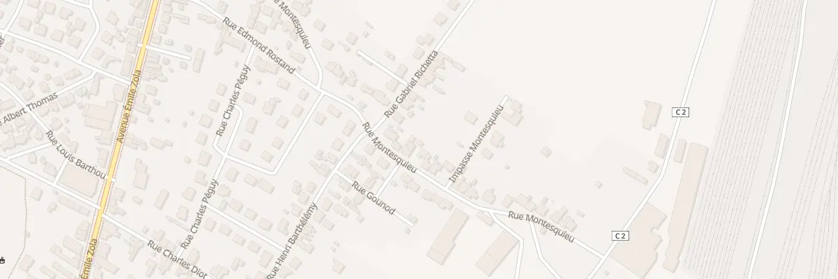 Plan du 55 Rue Montesquieu à Thouars