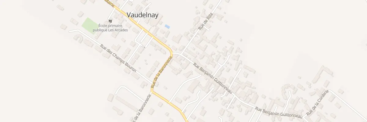 Plan du 5485 Le Bourg à Vaudelnay