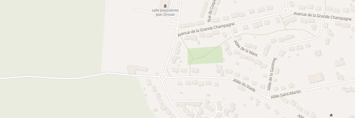 Plan du 3 Av de la Grande Champagne à Parcé-sur-Sarthe
