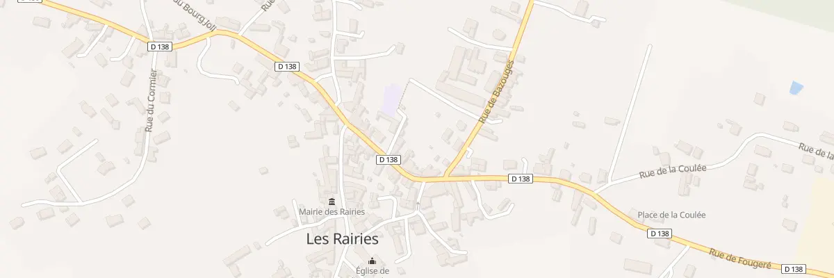 Plan du 13 Rue de Bel-Air aux Rairies