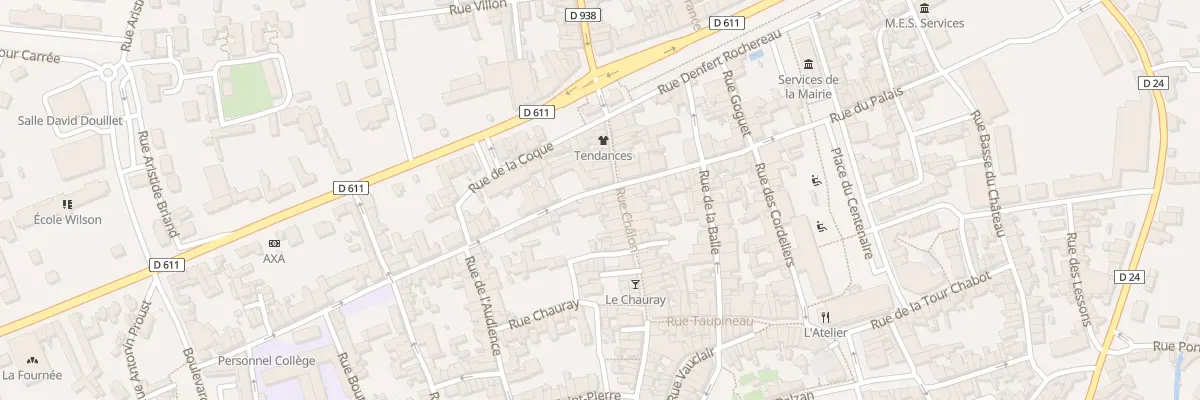 Plan du 1B Rue Jean Jaurés à Saint-Maixent-l’École