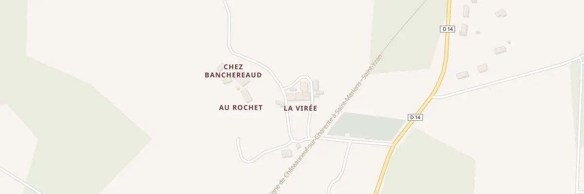 Plan du 5097 La Viree au Tâtre