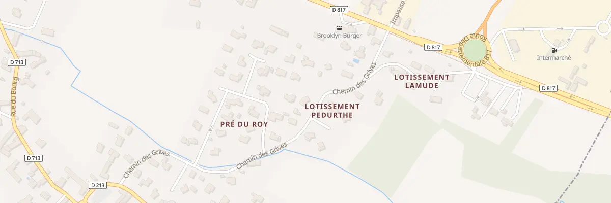Plan du 17 Lot Le Pre du Roy à Nousty