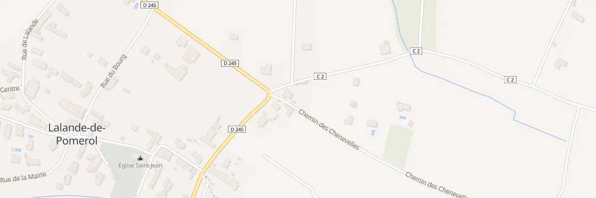 Plan du 49 Champ de la Chenevelle à Lalande-de-Pomerol