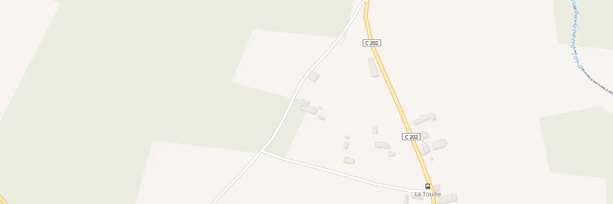 Plan du 38 La Touille-Ouest à Bayas