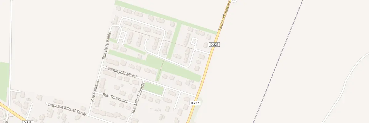 Plan du 8 Rue de la Vallée à Bellengreville