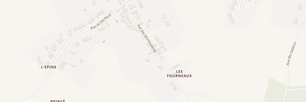 Plan du 18 Rue des Montouseries aux Rairies