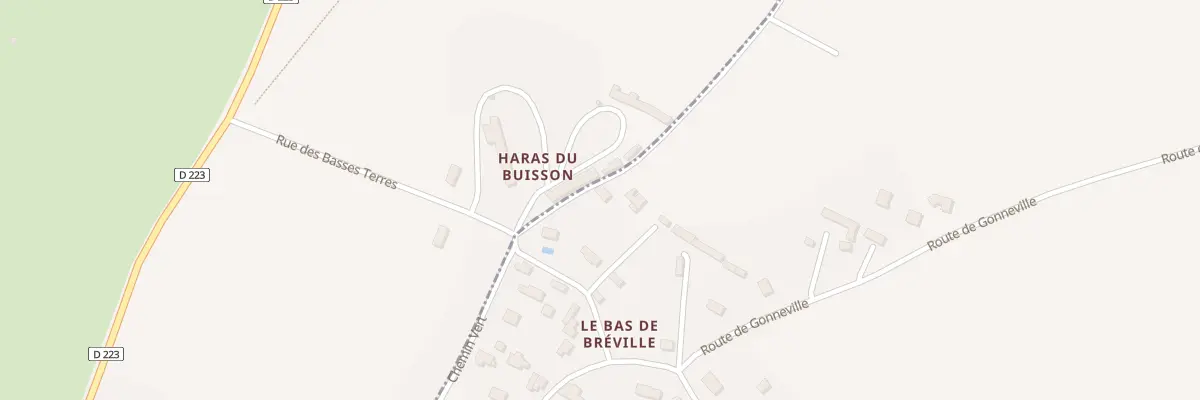 Plan du 8 Rue des Basses Terres à Bréville-les-Monts