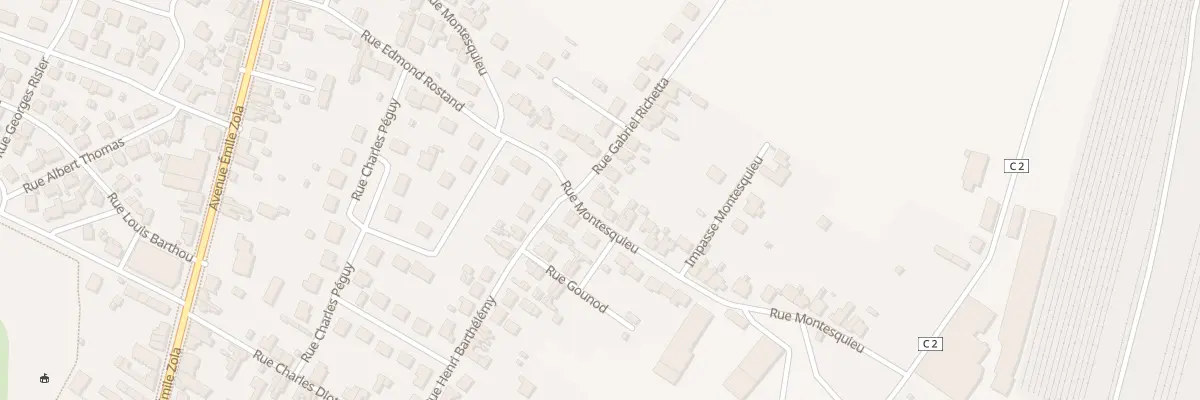 Plan du 51 Rue Montesquieu à Thouars