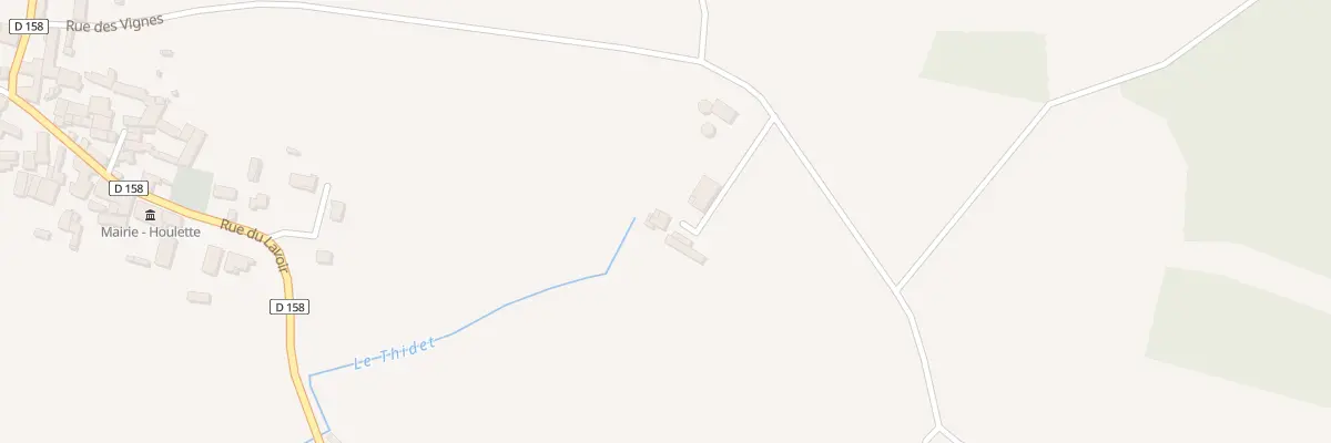 Plan du 3 Moulin de la Fosse à Houlette