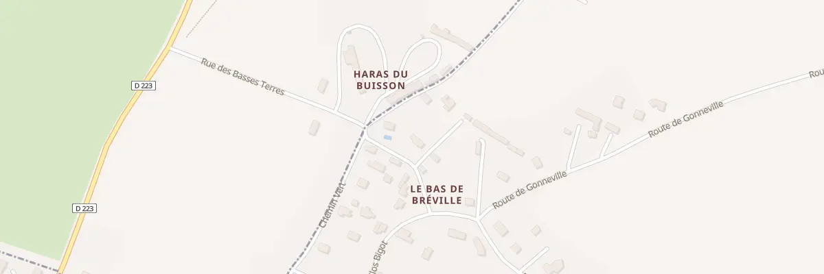 Plan du 6B Rue des Basses Terres à Bréville-les-Monts