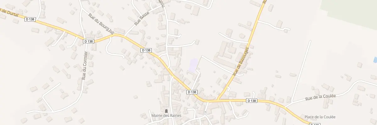 Plan du 5 Rue de Bel-Air aux Rairies