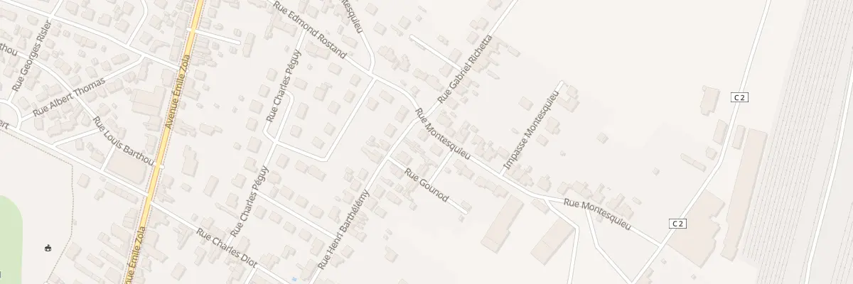 Plan du 44 Rue Montesquieu à Thouars