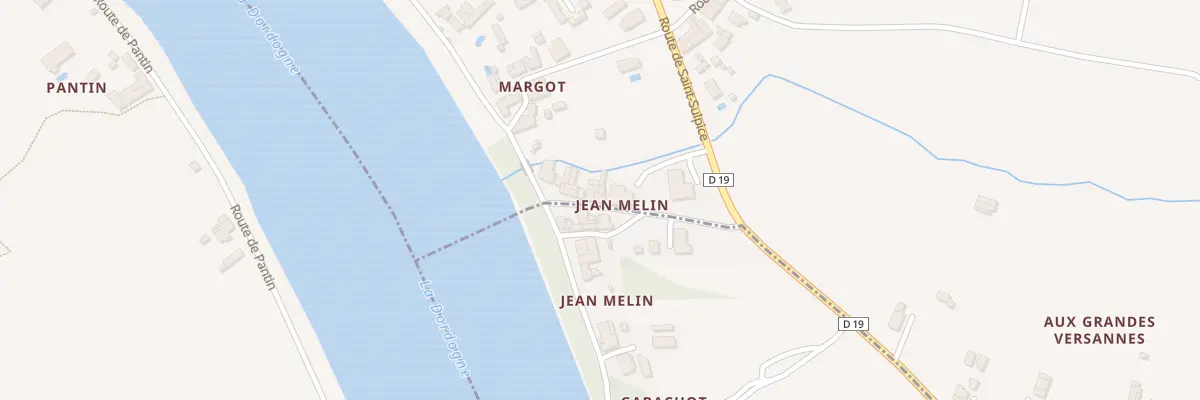 Plan du 120 Imp de Margot à Saint-Émilion