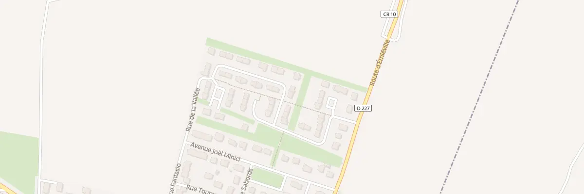 Plan du 20 Rue de la Vallée à Bellengreville