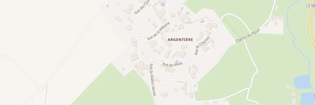 Plan du 1 Imp des Sept Feux Argentiere à Prailles-La Couarde