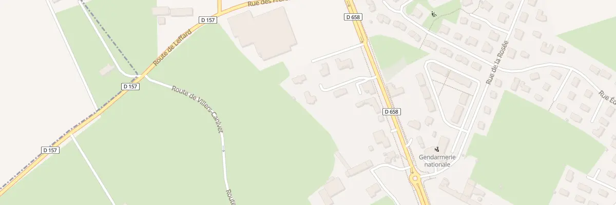 Plan du 5000 Av d’Hastings à Falaise