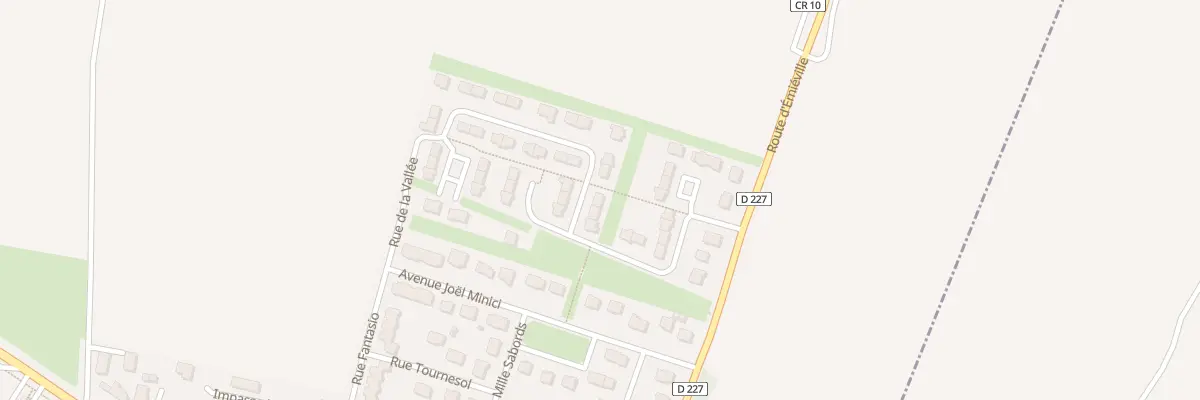 Plan du 18 Rue de la Vallée à Bellengreville
