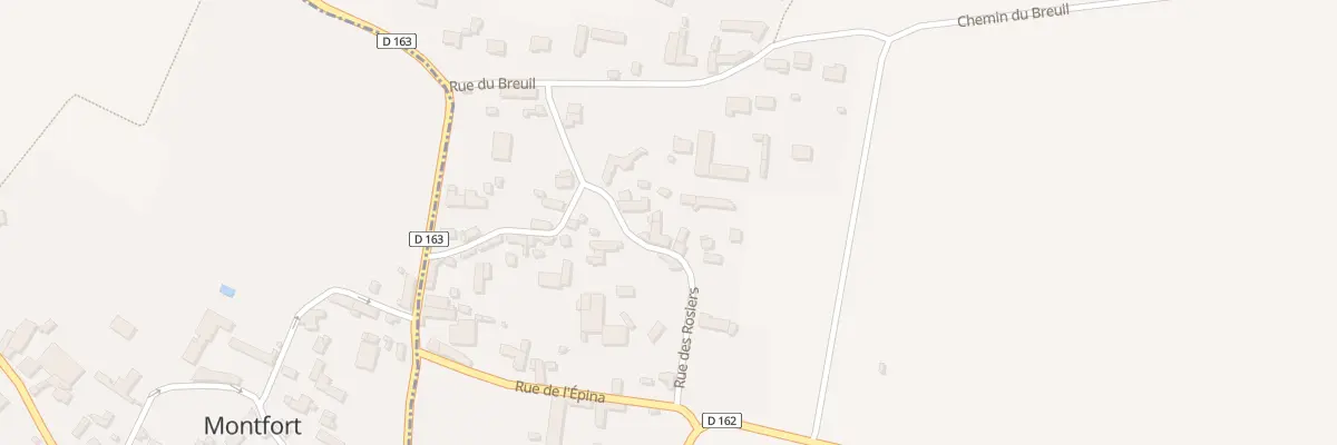 Plan du 9 Rue des rosiers à Cizay-la-Madeleine