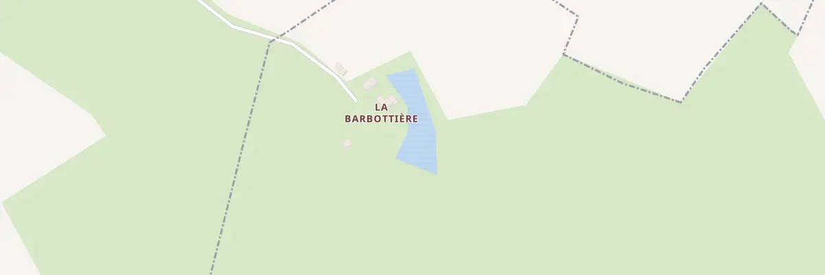 Plan du 1 La Barbottiere à Saint-Brice-sous-Rânes