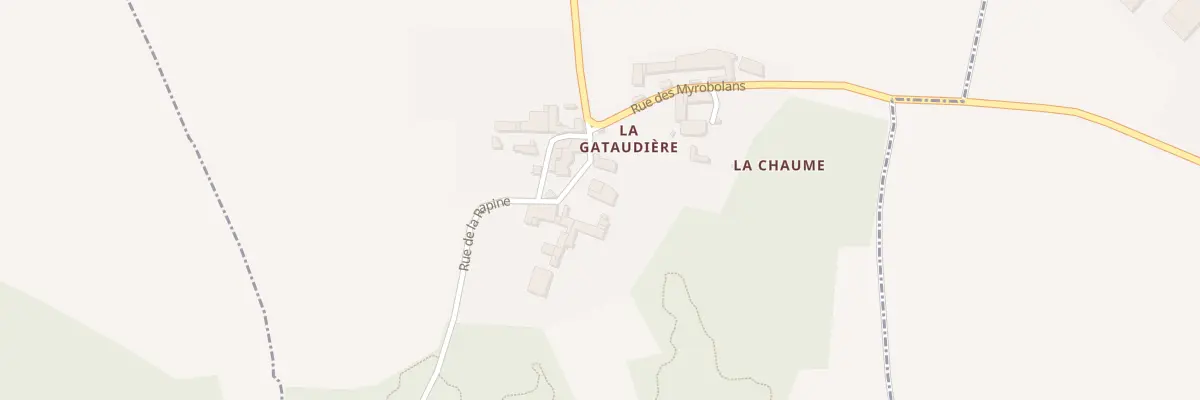 Plan du 5087 La Gataudiere à Massac