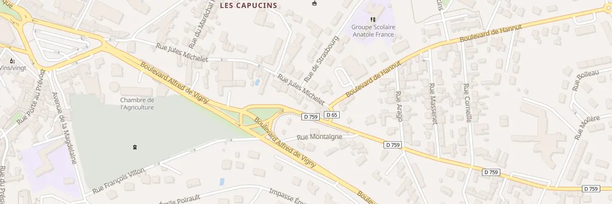 Plan du 40 Rue Jules Michelet à Thouars