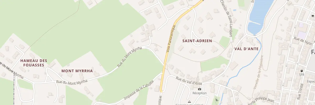 Plan du 3 Rue du Mont Myrrha à Falaise