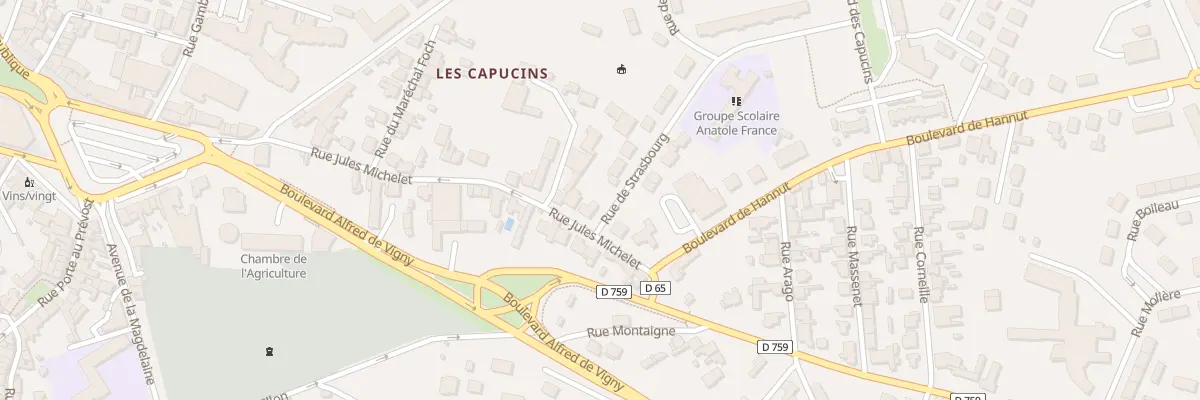 Plan du 37 Rue Jules Michelet à Thouars
