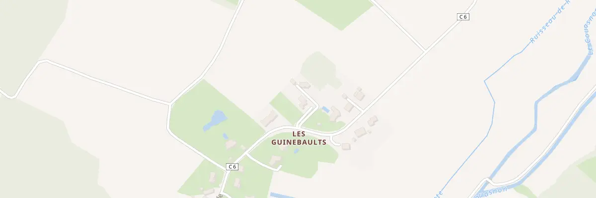 Plan du 40 Rte de Gee (Fontaine Guerin) aux Bois d’Anjou