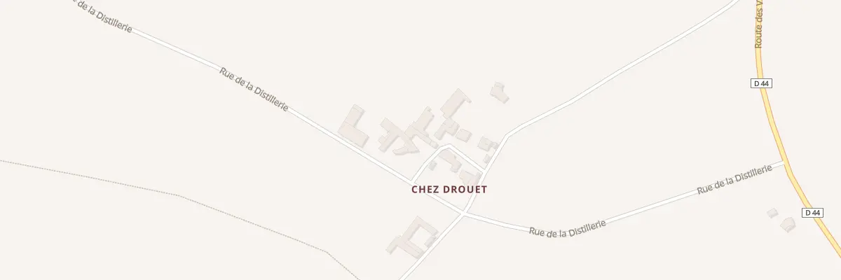 Plan du 37 Rue de Chez Drouet à Criteuil-la-Magdeleine