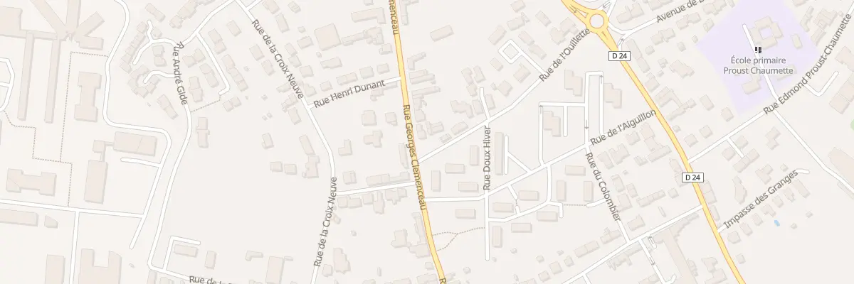 Plan du 64 Rue Georges Clémenceau à Saint-Maixent-l’École