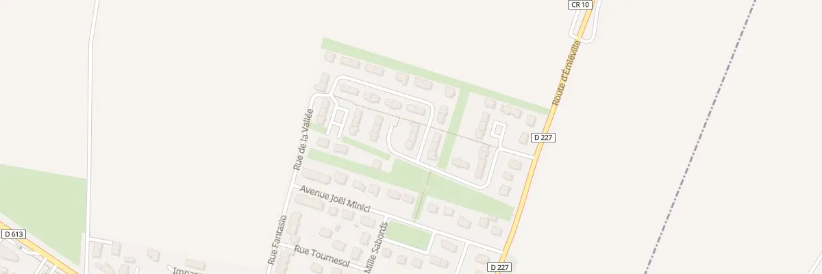 Plan du 9 Rue de la Vallée à Bellengreville