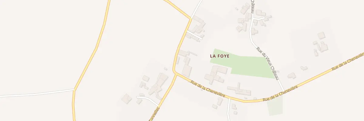 Plan du 5007 La Foye à Vinax