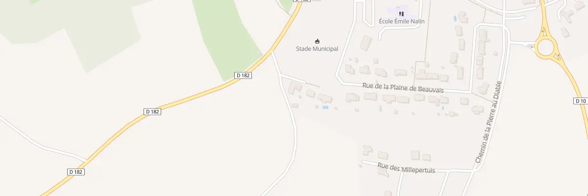 Plan du 9001 Che d’Eole à Saint-Martin-de-Saint-Maixent