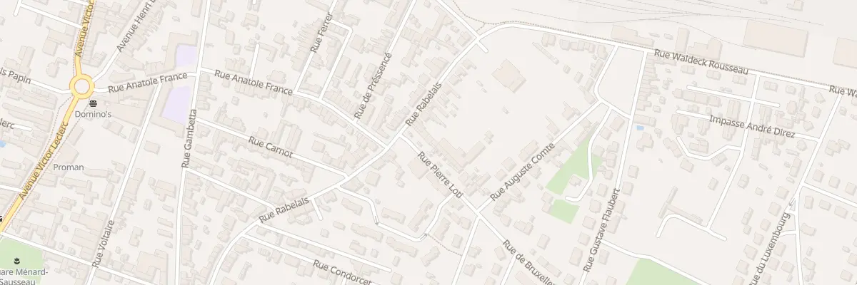 Plan du 7 Rue Pierre Loti à Thouars