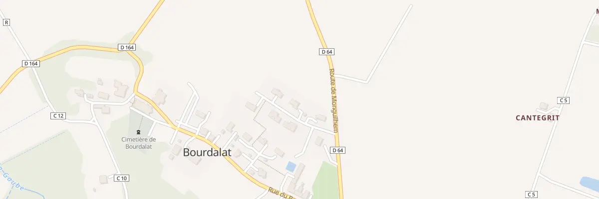 Plan du 4 Lot des Primevères à Bourdalat