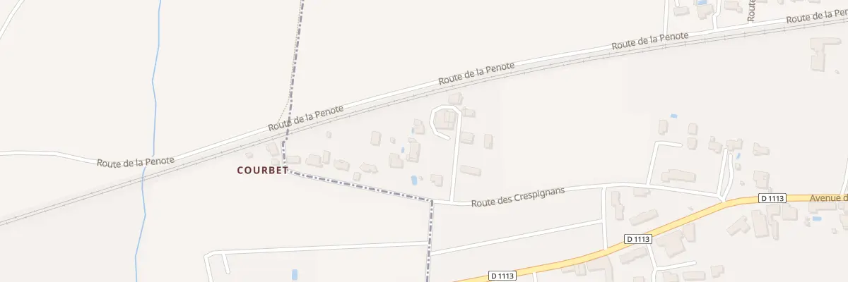 Plan du 15 Rte des Crespignans à Saint-Pierre-d’Aurillac