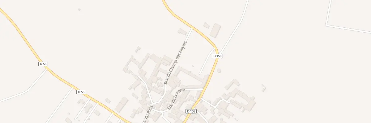 Plan du 11 Rue de la Poste à Houlette