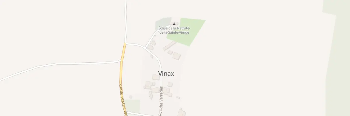 Plan du 5024 Le Bourg à Vinax
