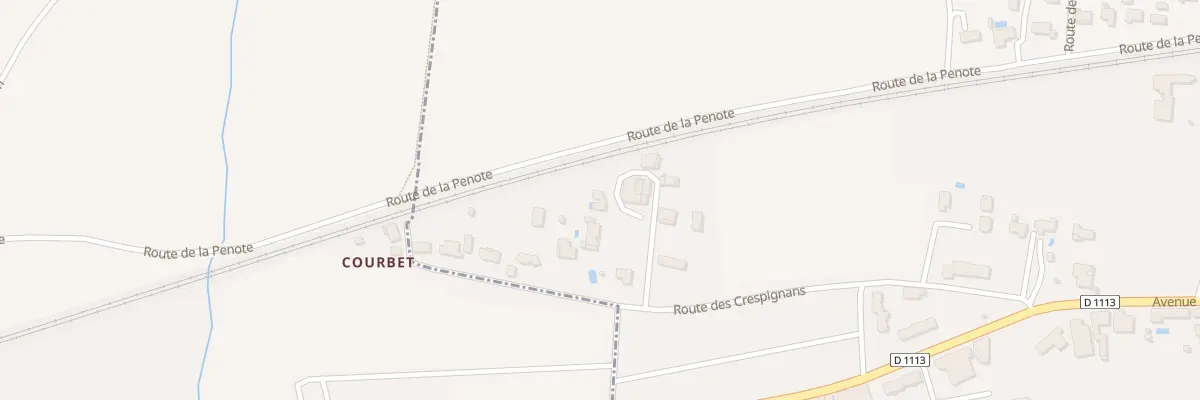 Plan du 15A Rte des Crespignans à Saint-Pierre-d’Aurillac