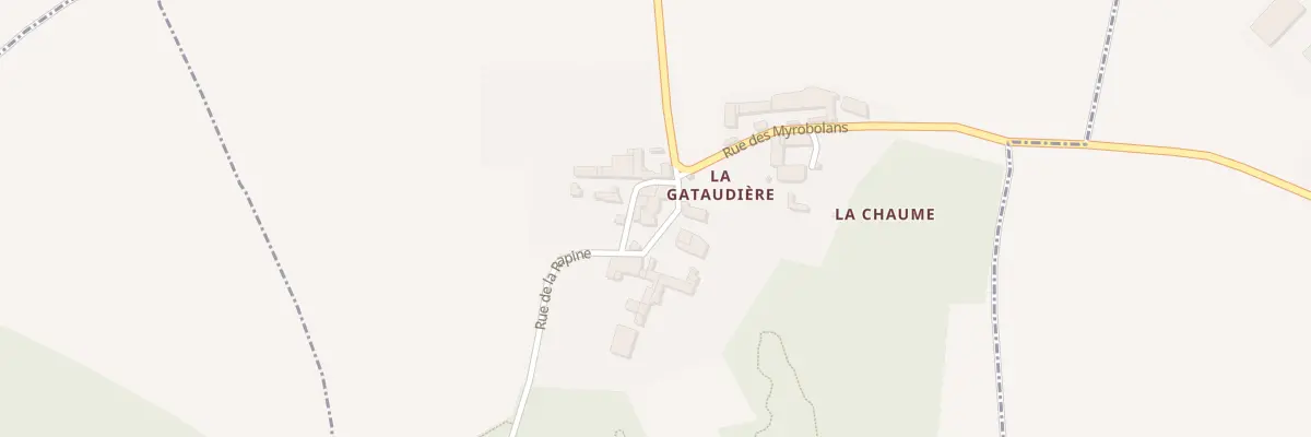Plan du 5088 La Gataudiere à Massac
