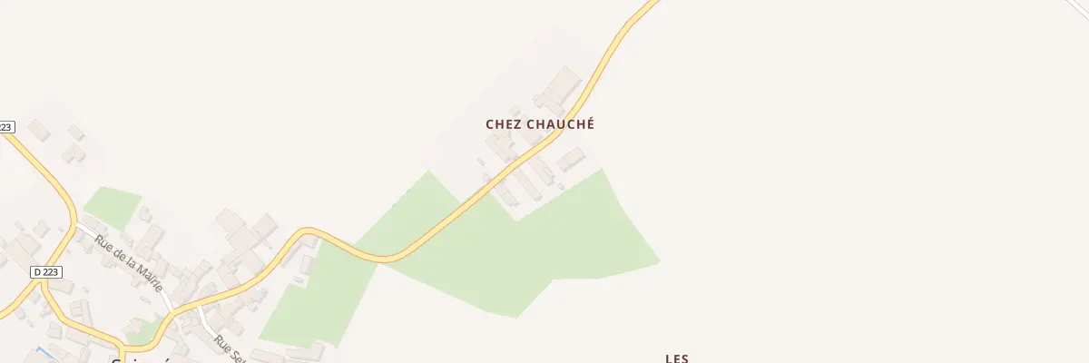 Plan du 24 Rte de Nogeret à Seigné