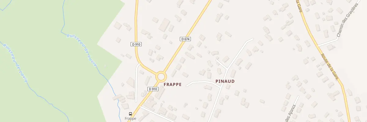 Plan du 12B Rte de Coutras à Saint-Denis-de-Pile
