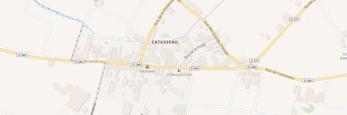 Plan du 78 Rue de Catusseau à Pomerol